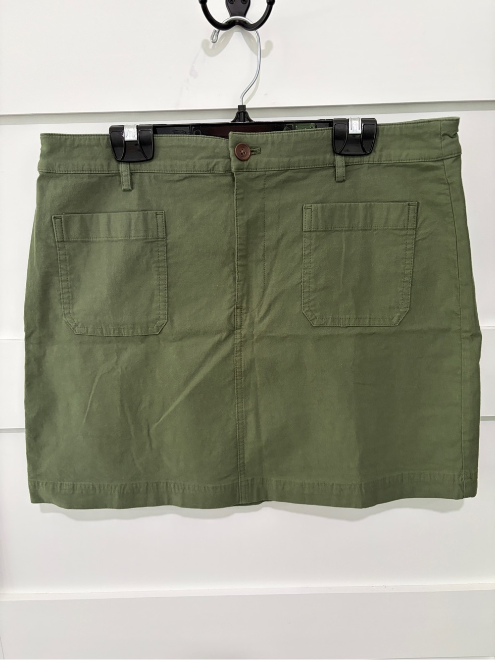 NWT JCrew Olive Green Skirt Size 12
